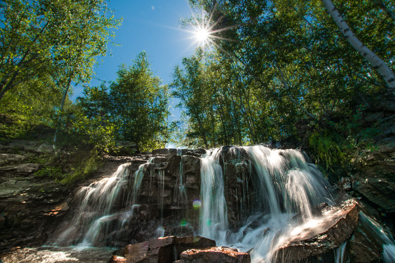 Midland Falls located near Chipman, Immigration consultant New Brunswick