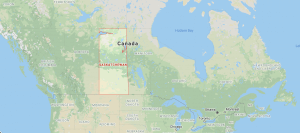 Saskatchewan map