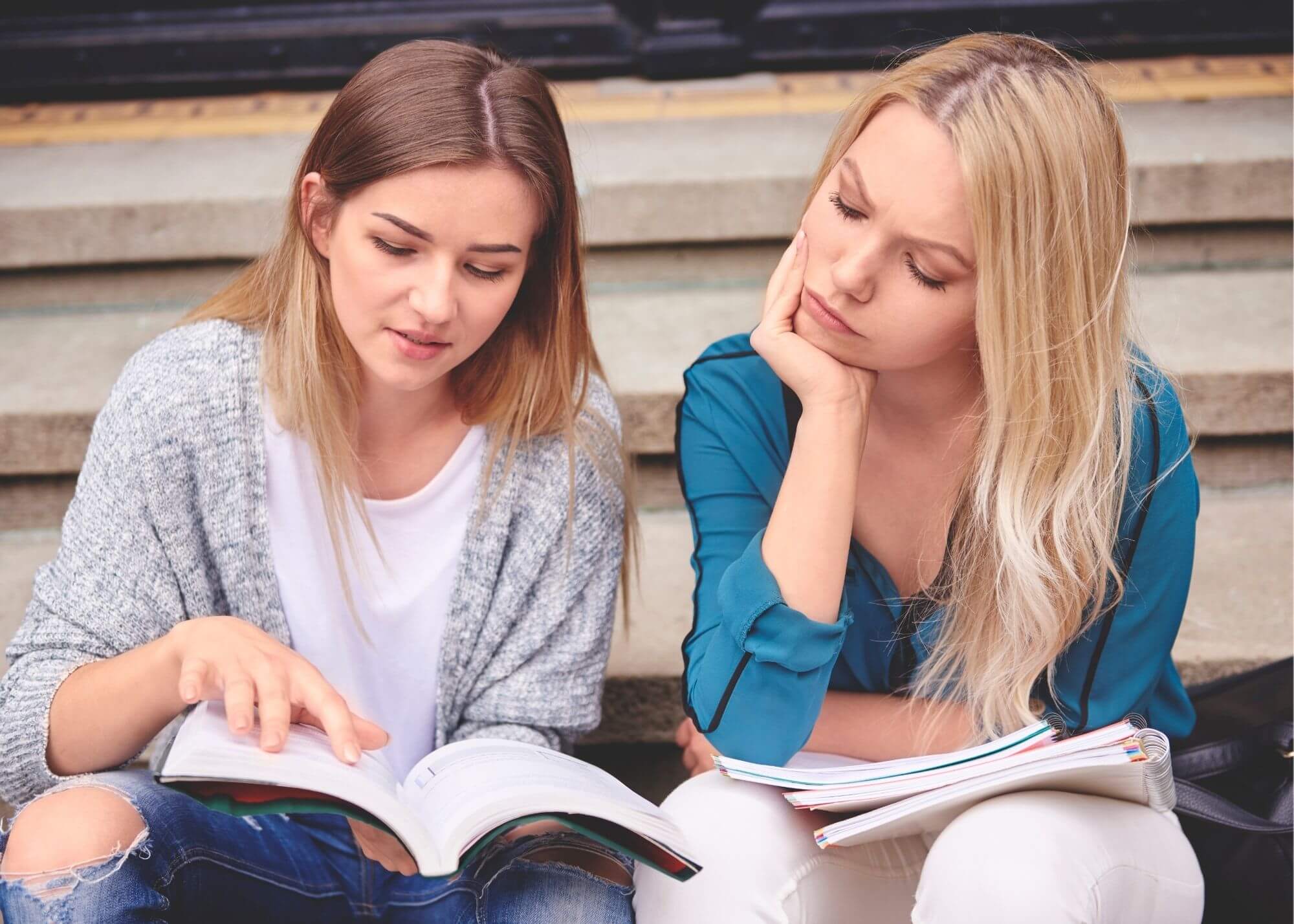 Students Studying Together