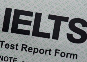 IELTS test report form